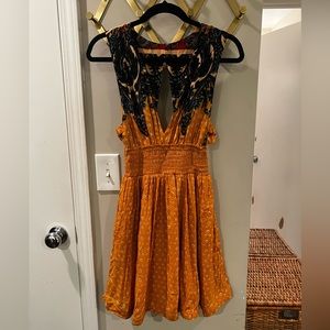 Free People Boho Mini Dress